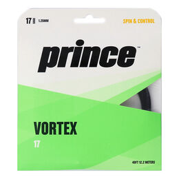 Tenisové Struny Prince Vortex 12,2m schwarz